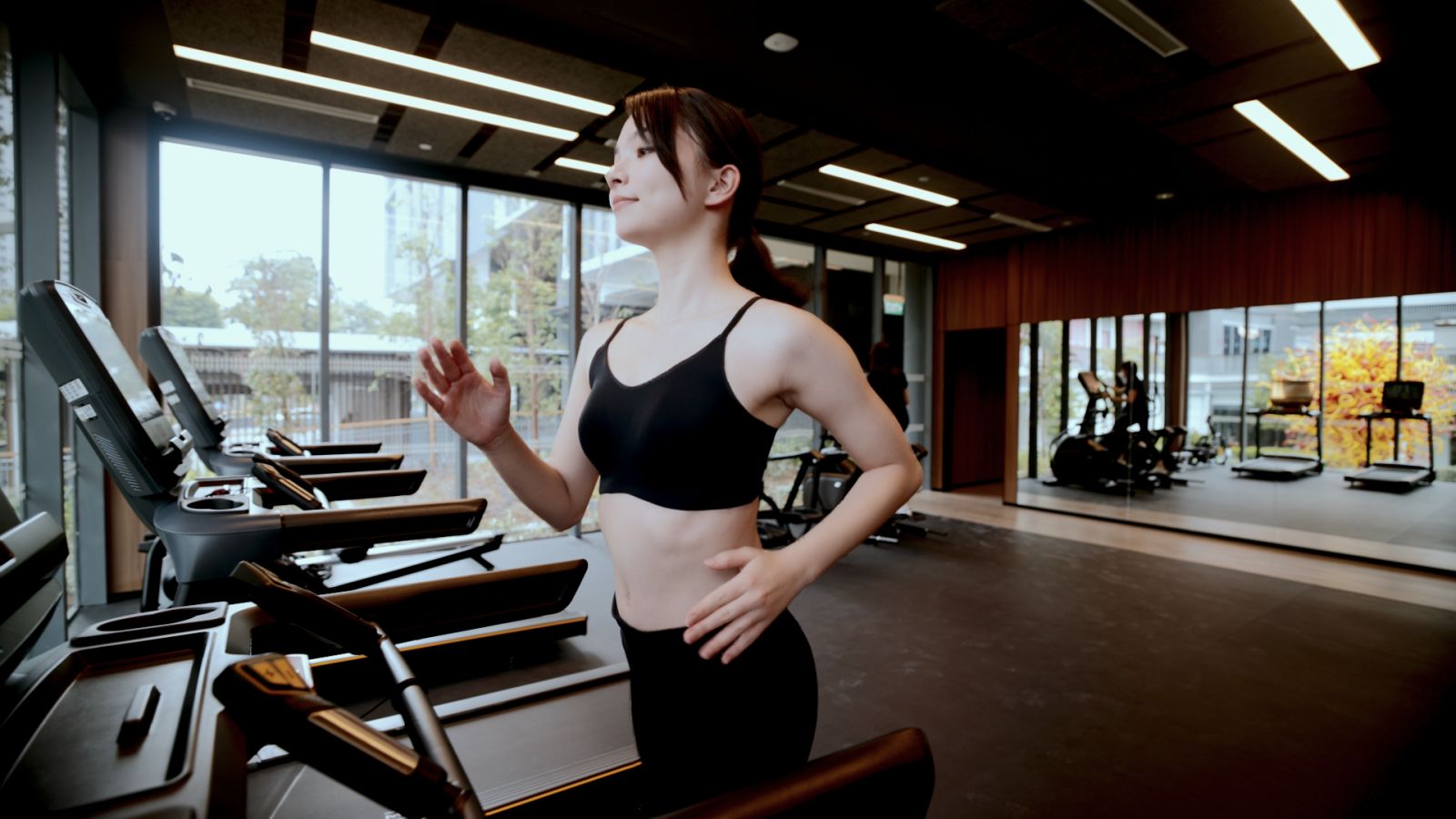 Work out on Quincy House’s brand-new fitness equipment