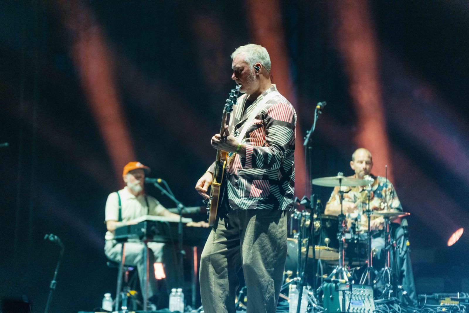Johansson, Sveningsson, and Lagerberg on stage at Ombak Festival (Photo: Ombak Festival)