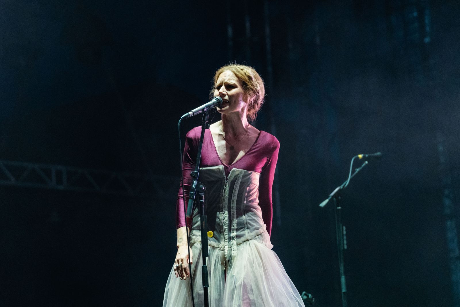 Nina Persson on stage (Photo: Ombak Fesitval)