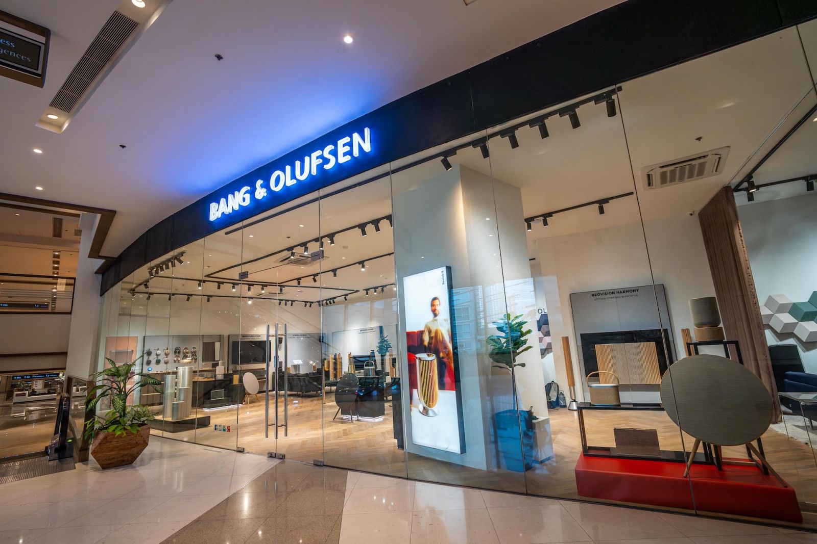 Explore the Bang & Olufsen flagship store at Shangri-La Plaza Mall