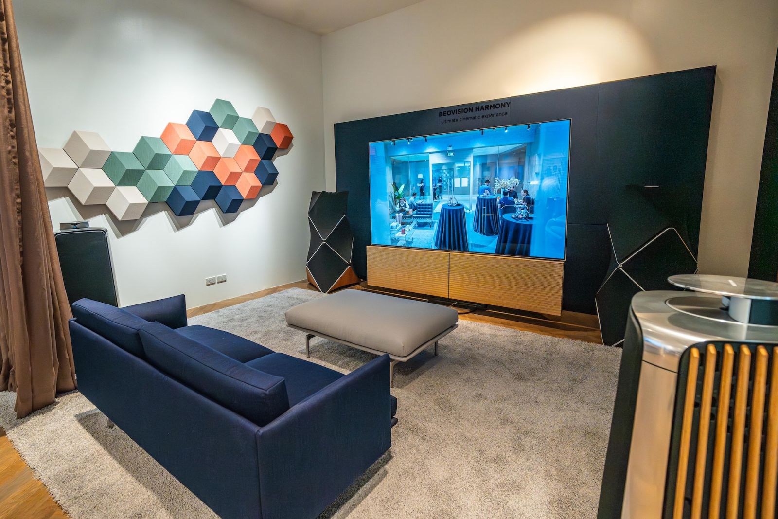 Explore the Bang & Olufsen flagship store at Shangri-La Plaza Mall