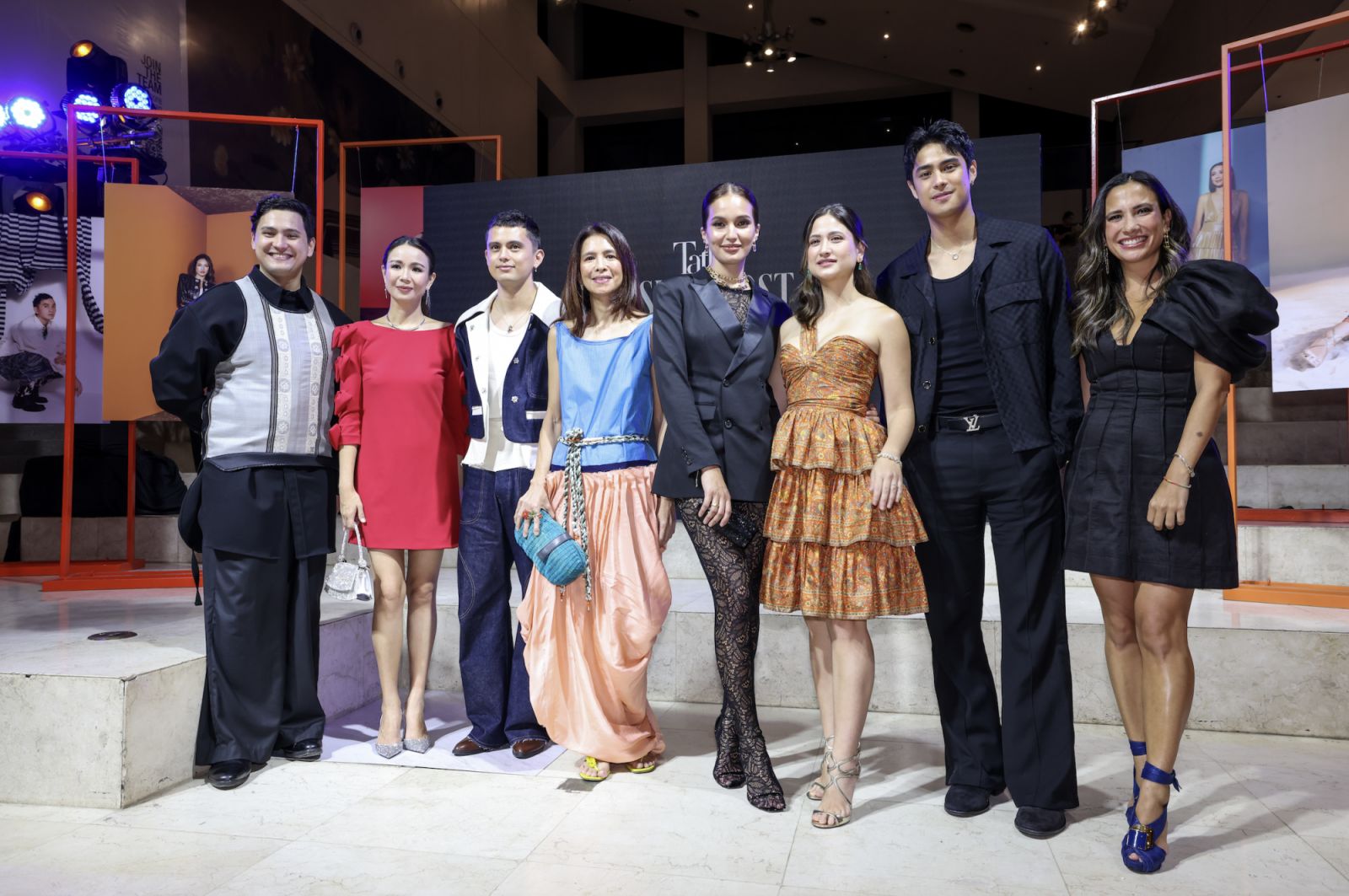 The AMS honourees with hosts Stephanie Zubiri and Sam Thurman (Photo: Mon Mangila)