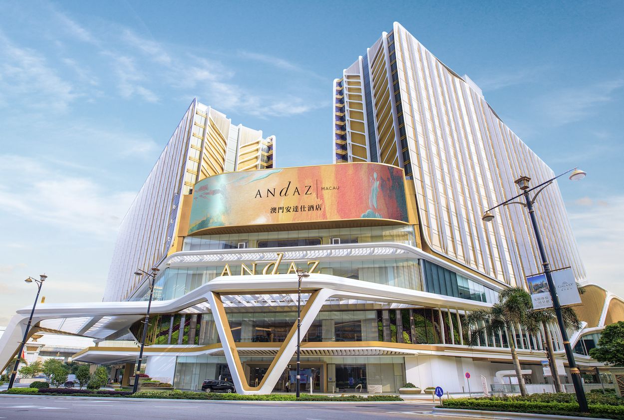 澳門安達仕酒店外觀 (Photo courtesy of Galaxy Macau)