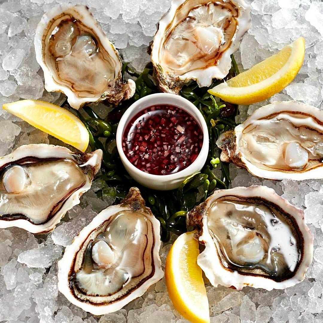 Freshly shucked French oysters (Photo: Instagram / @culina_kualalumpur)