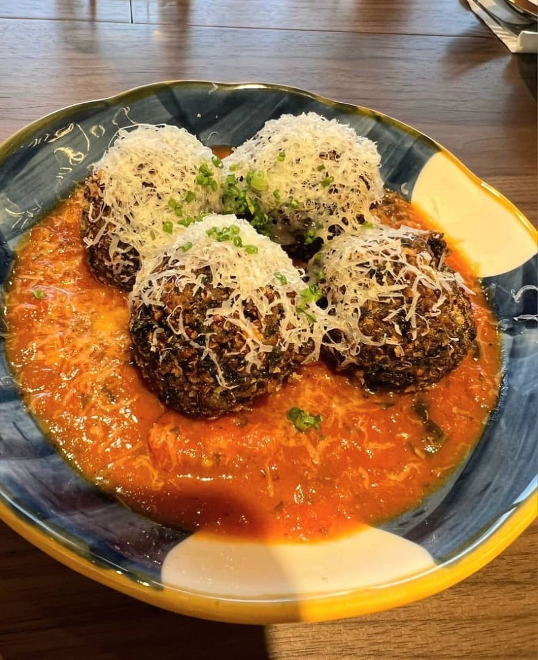 Quinoa arancini (Photo: Instagram / @basepasta_bistro)