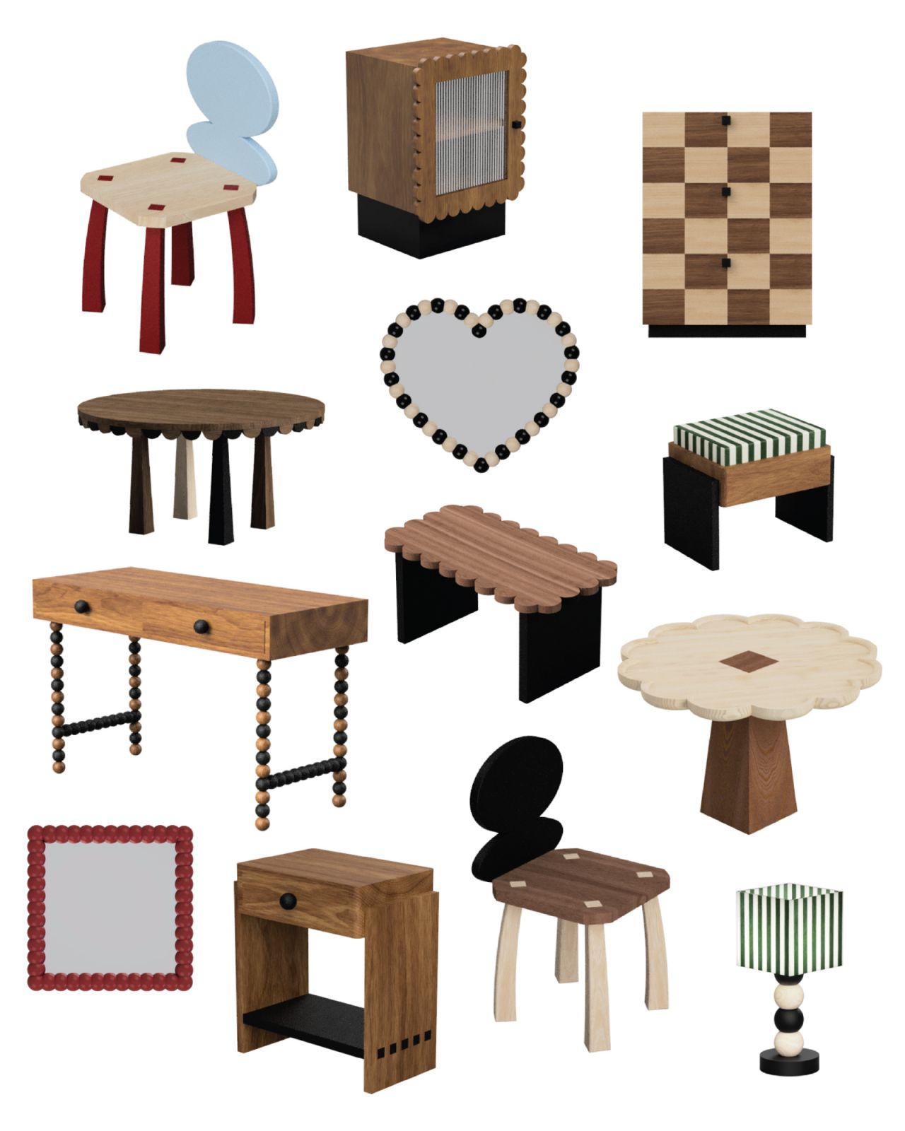 Pieces by Studio Kallang