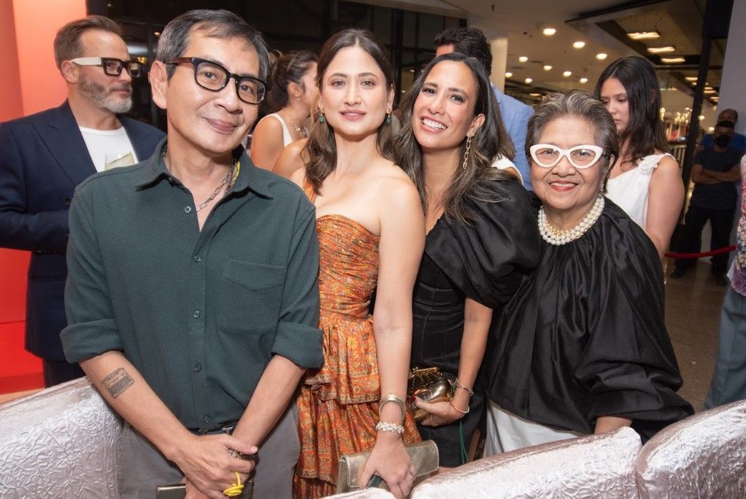 Arnel Patawaran, Xandra Rocha, Stephanie Zubiri and Susan Joven at Tatler Philippines Asia's Most Stylish 2024 celebration