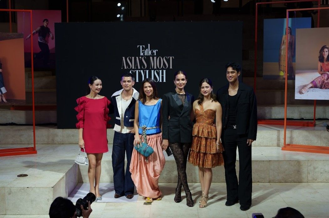Asia's Most Stylish 2024 honourees Tootsy Angara, James Reid, Trickie Lopa, Sarah Lahbati, Xandra Rocha, and Donny Pangilinan