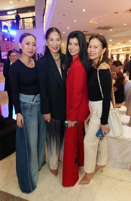 Marga Nograles, Techie Hagedorn, Rocio Olbes and Jet Acuzar attend Tatler Philippines Asia's Most Stylish 2024 celebration at Greenbelt 5