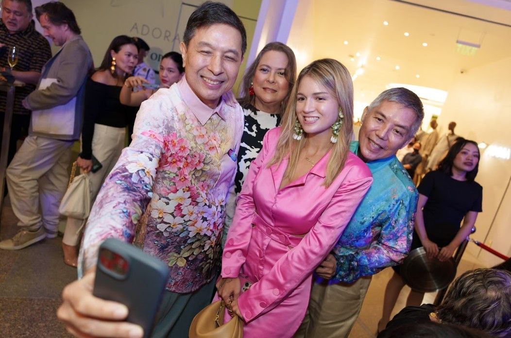 Ricky Toledo, Junie Pena, Natalia Pena and Chito Vijandre attend Tatler Philippines Asia's Most Stylish 2024 celebration at Greenbelt 5