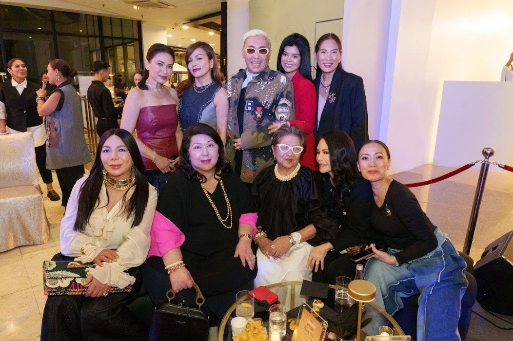 Irene Martel Francisco with guests at Tatler Philippines Asia's Most Stylish 2024 celebration at Greenbelt 5