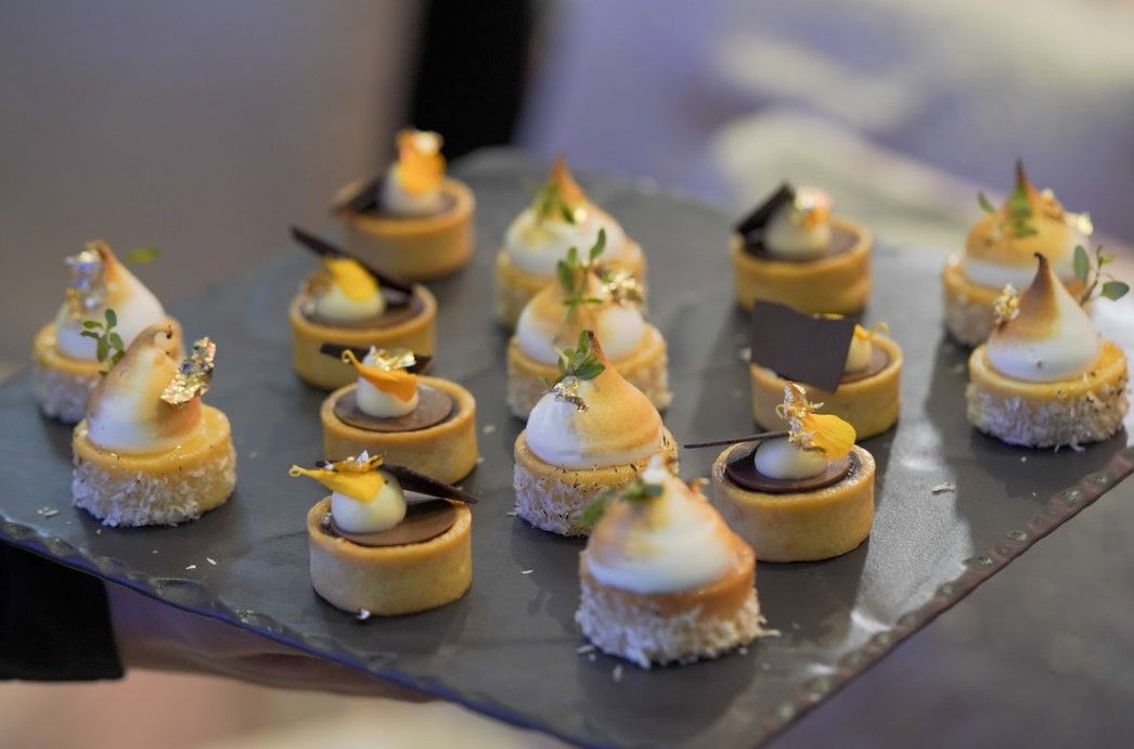 Guests were served these delicious bites by Shangri-la The Fort