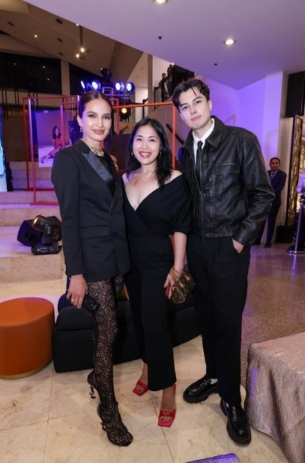Sarah Lahbati, Isabel Francisco and LA Aguinaldo at Tatler Philippines Asia's Most Stylish 2024 celebration at Greenbelt 5