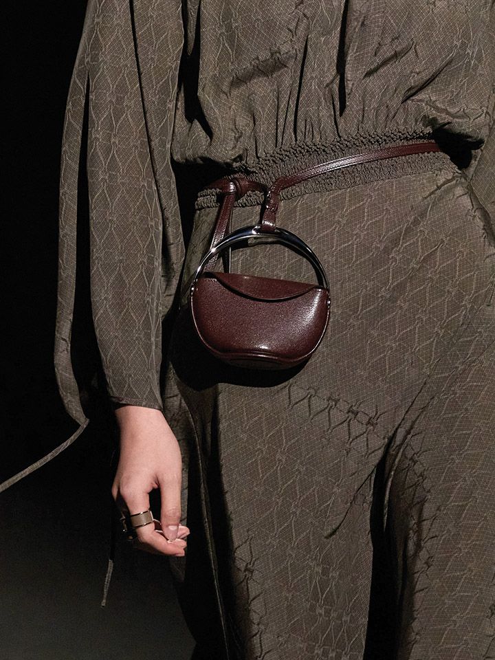 The Charniere To Go worn as a belt bag
