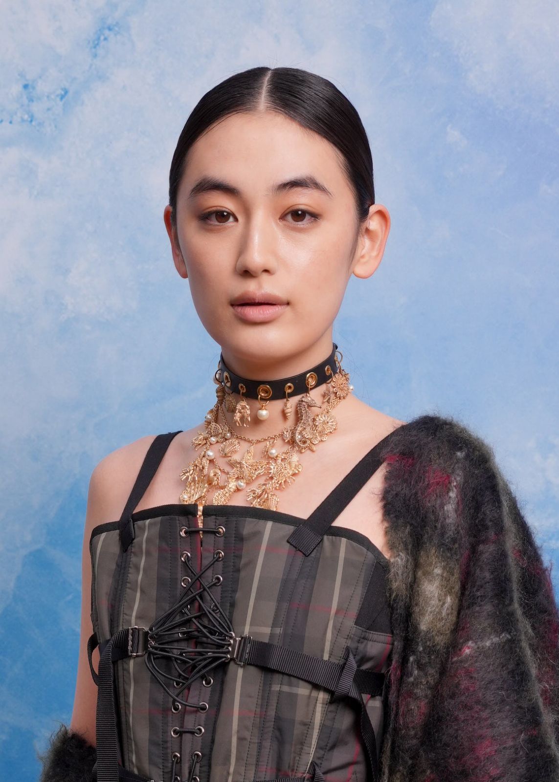 Rikako Yagi at Christian Dior RTW Spring 2025 as part of Paris Ready to Wear Fashion Week held at Musée Rodin on September 24, 2024 in Paris, France. (Photo by Swan Gallet/WWD via Getty Images)