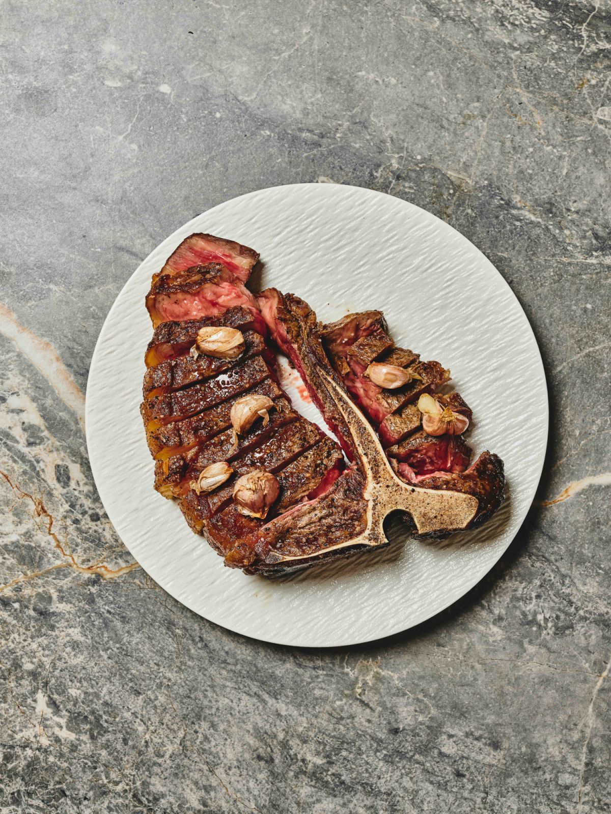 T-bone steak at Anvil by chef Josh Boutwood