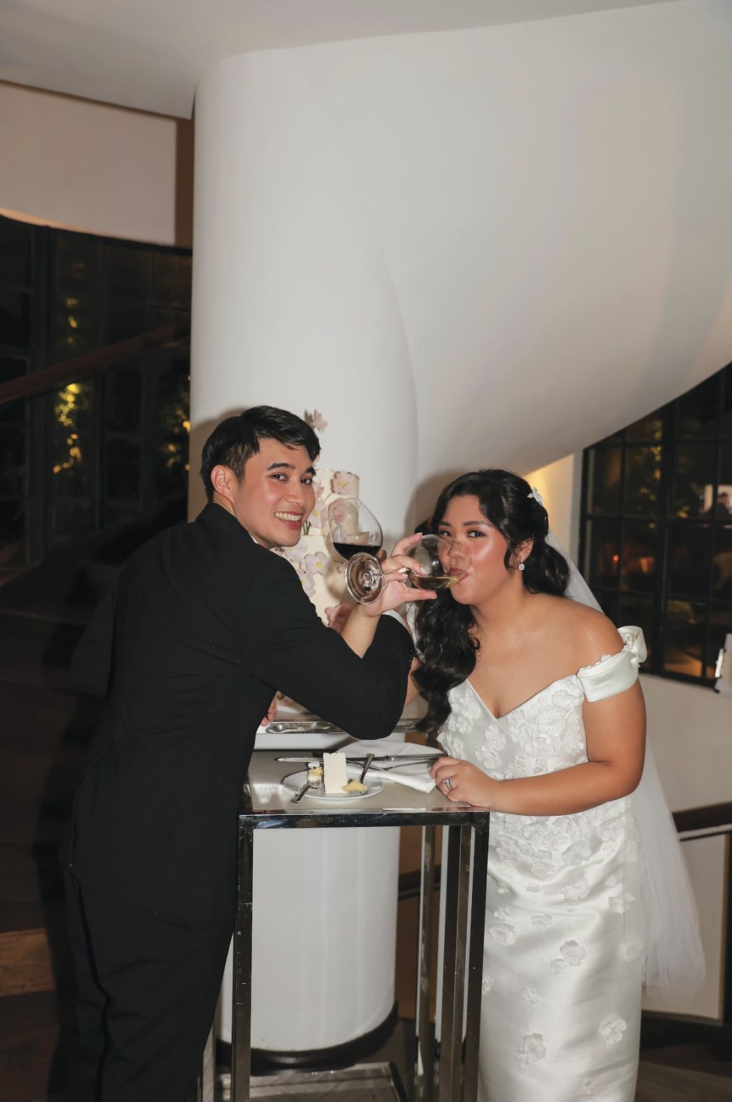 A toast shared between Tantoco and Dumlao