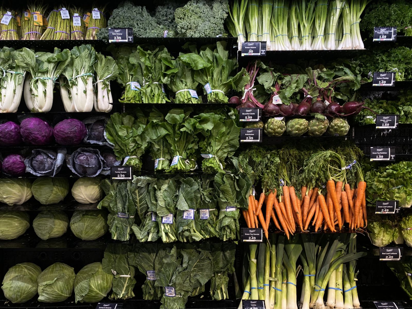 What we consider vegetables in a grocery store (Photo: Dupe Photos)