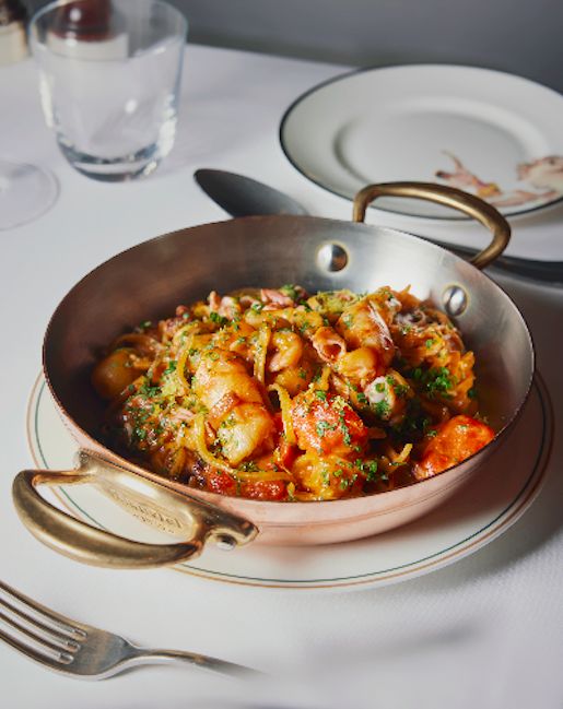 Indulge in a creamy Tagliono Fresca (Photo: Brasserie Astoria)