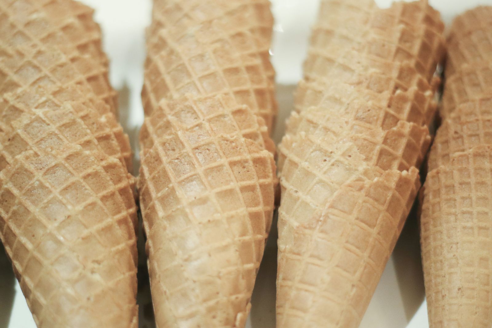 Stacks of ice cream cones (Photo: Unsplash)