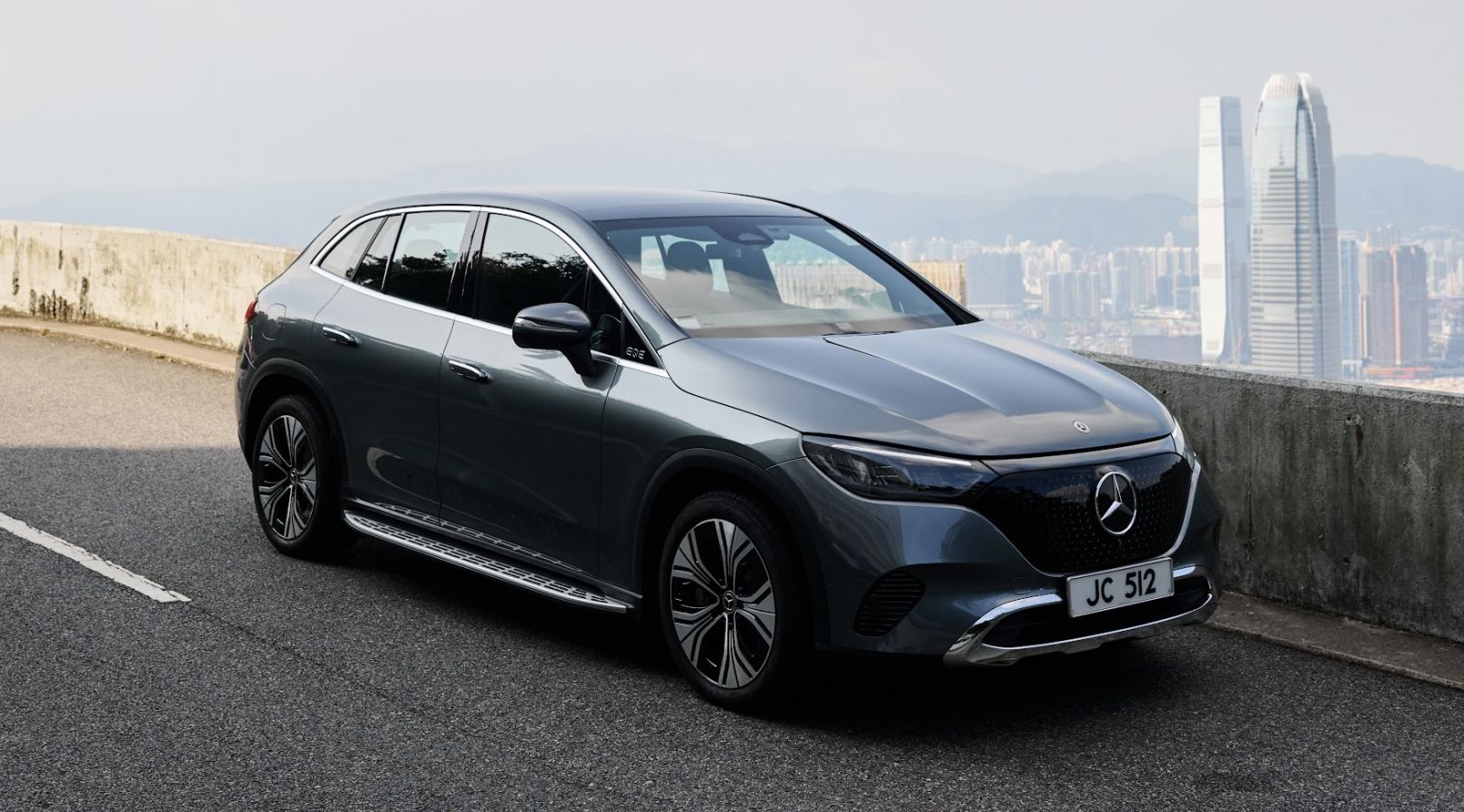 The fully electric Mercedes-Benz EQE SUV is designed to provide comfort for up to five passengers (Photo: Zed Leets/Tatler Hong Kong)