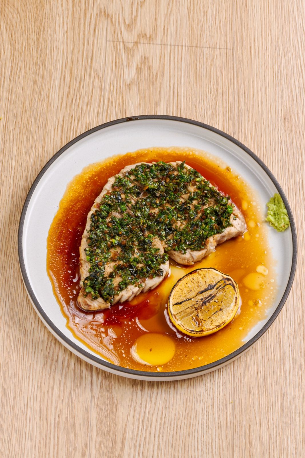 Blue marlin from the hibachi sharing plates section of the Kiwami menu