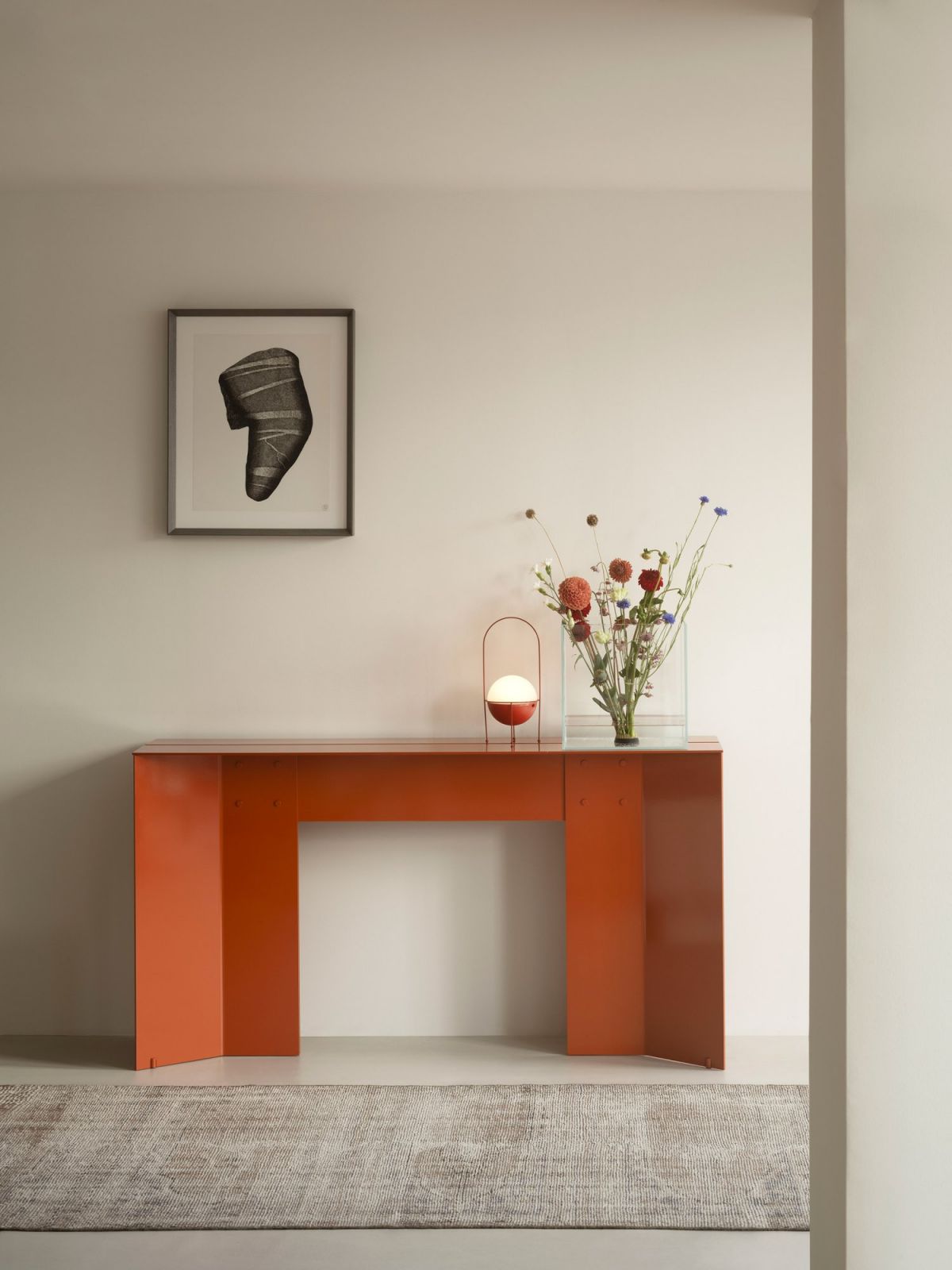 The Origata console, designed by Nao Tamura (Photo: Instagram / @porroofficial)