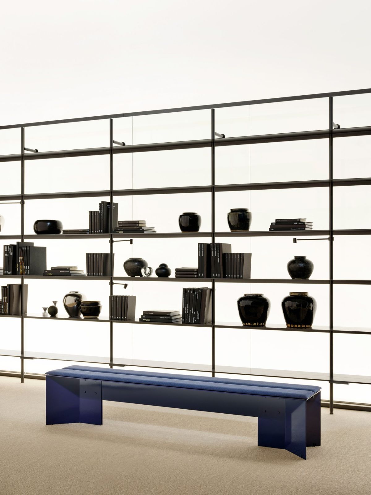 The minimalist Origata bench, inspired by the ancient art of kimono-making (Photo: Instagram / @porroofficial)