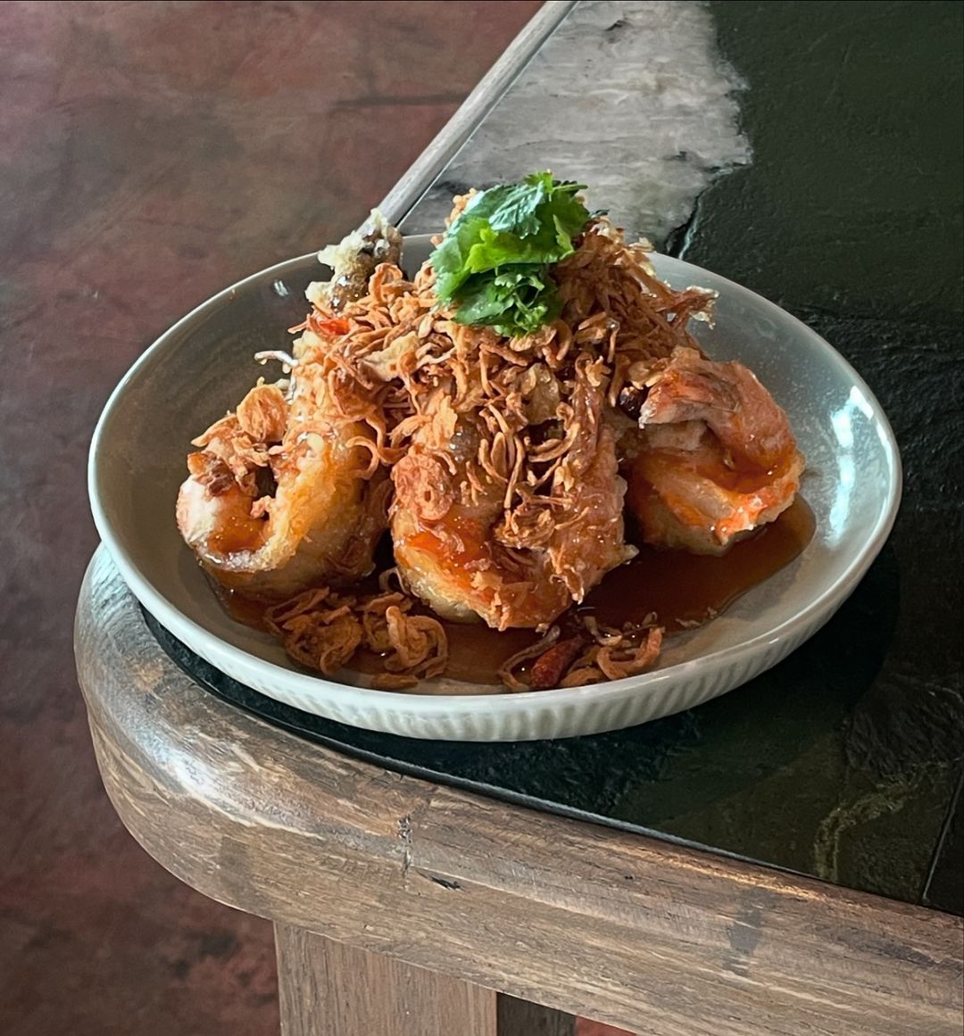 กุ้งซอสมะขาม