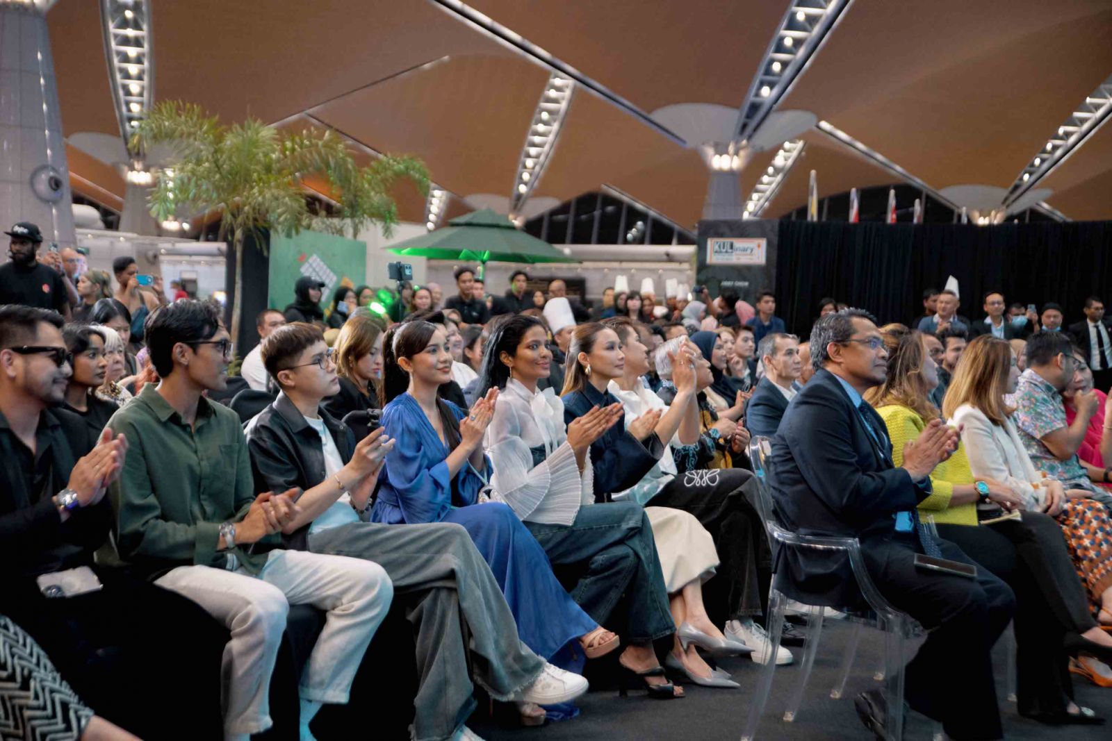 Audience members eager for the reveal of KLIA’s top dining establishments