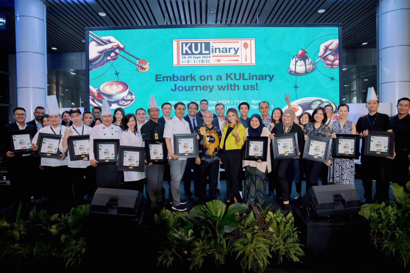 The winners of each category