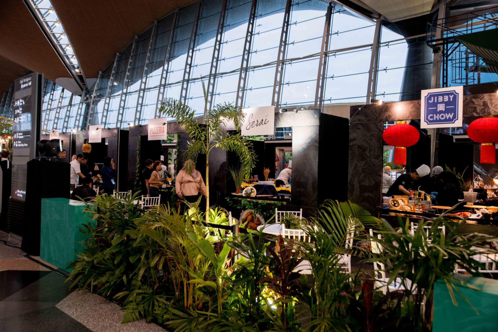 Award-winning establishments forming a marketplace