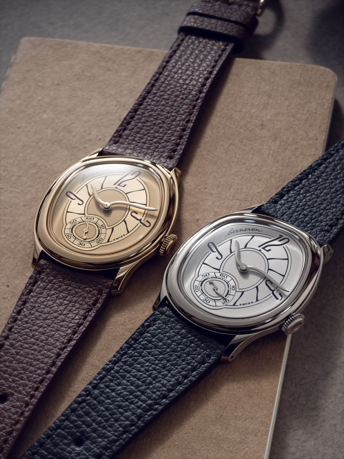 The Berneron Mirage in yellow and white gold