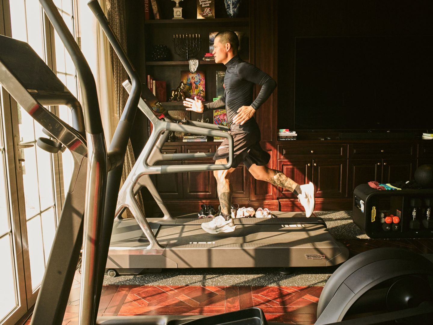 Director Viet Tu's home gym