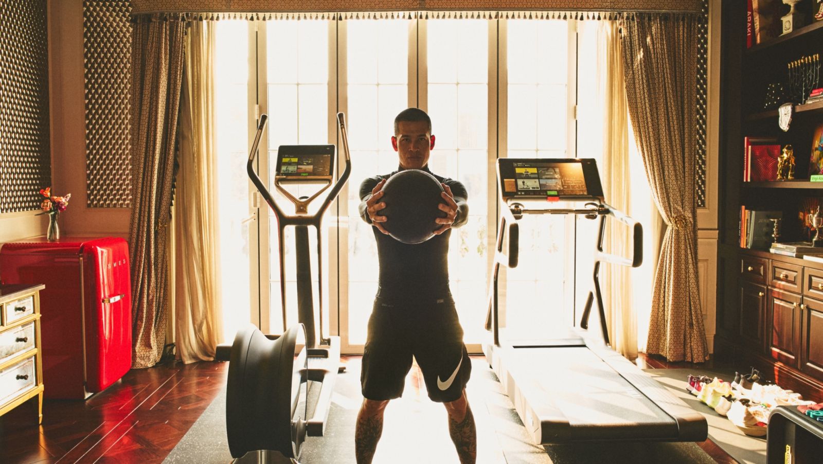 Director Viet Tu's home gym