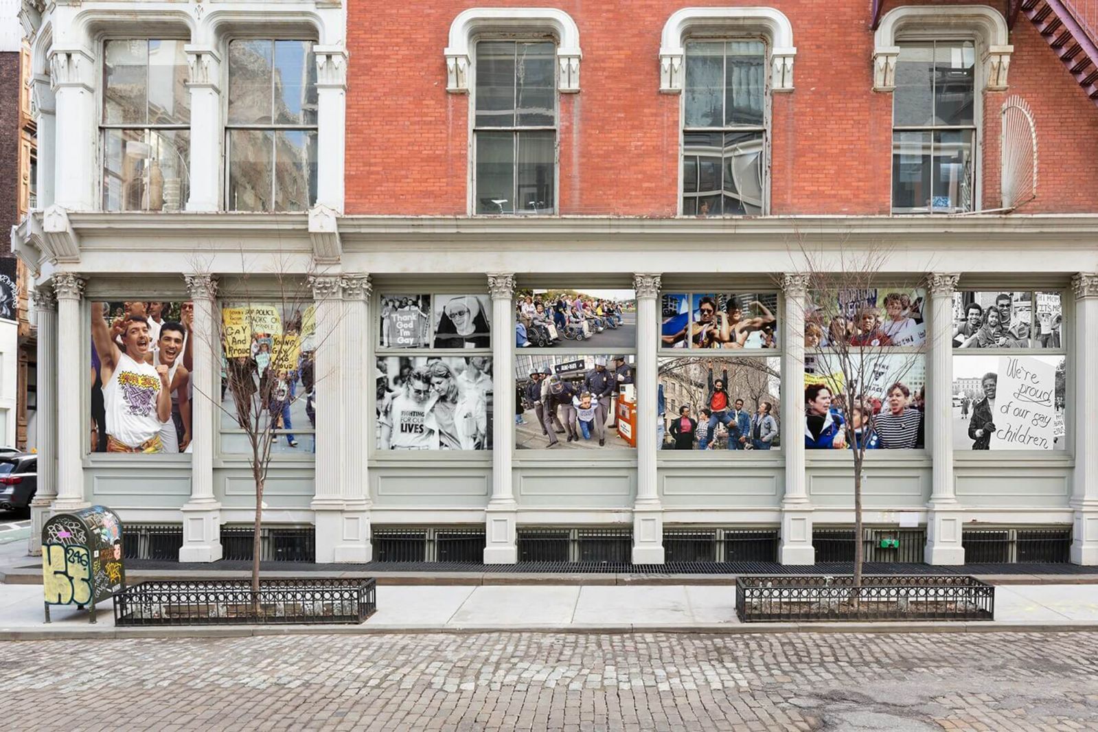 The exterior of the Leslie-Lohman Museum of Art