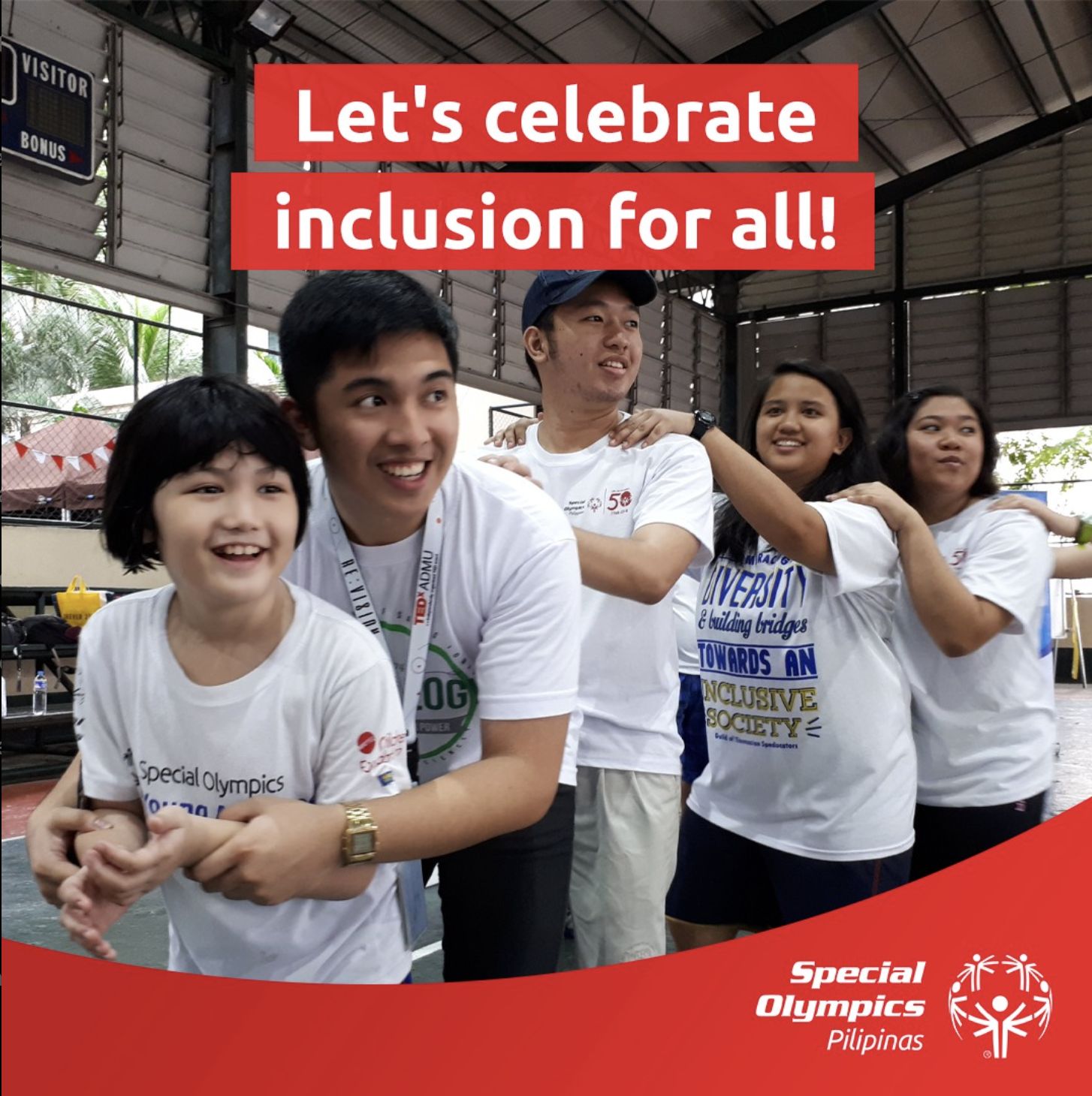 Some fun activities by the athletes, coaches, and volunteers to celebrate the Christmas season (Photo: Instagram / Special Olympics Pilipinas)