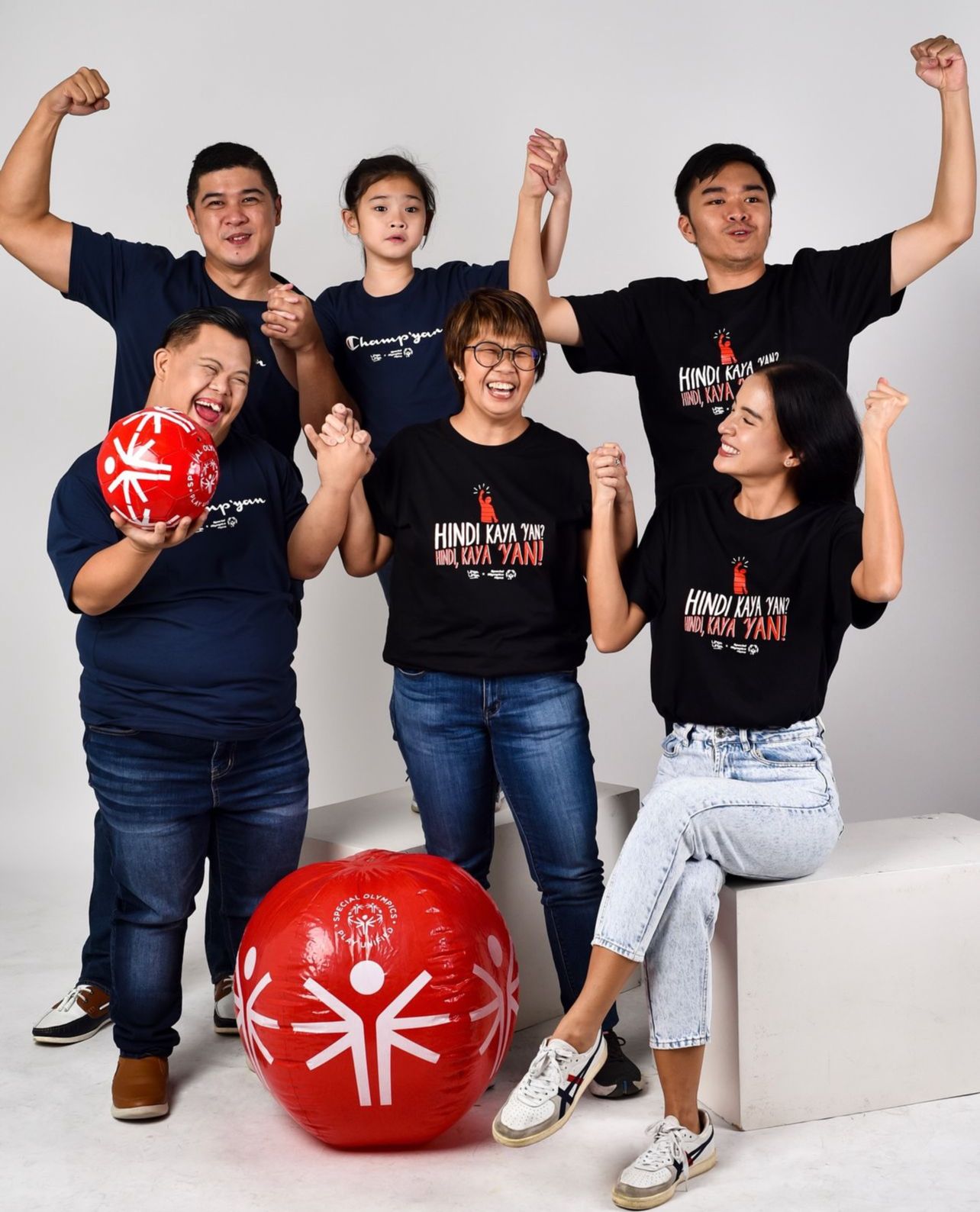 Special Olympics Pilipinas x Linya-Linya Shirts (Photo: Instagram / Special Olympics Pilipinas)
