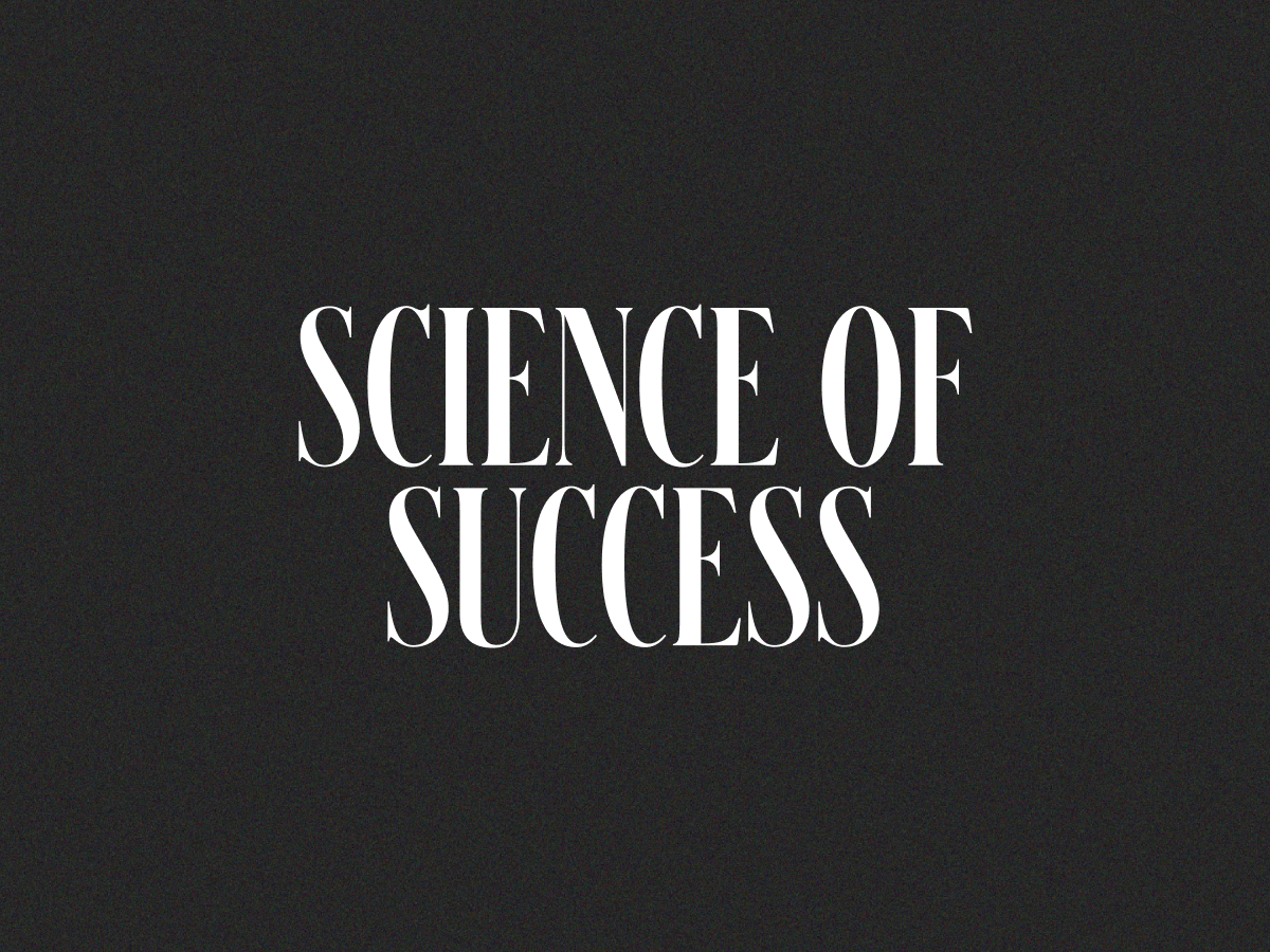 Science of Success 中文版