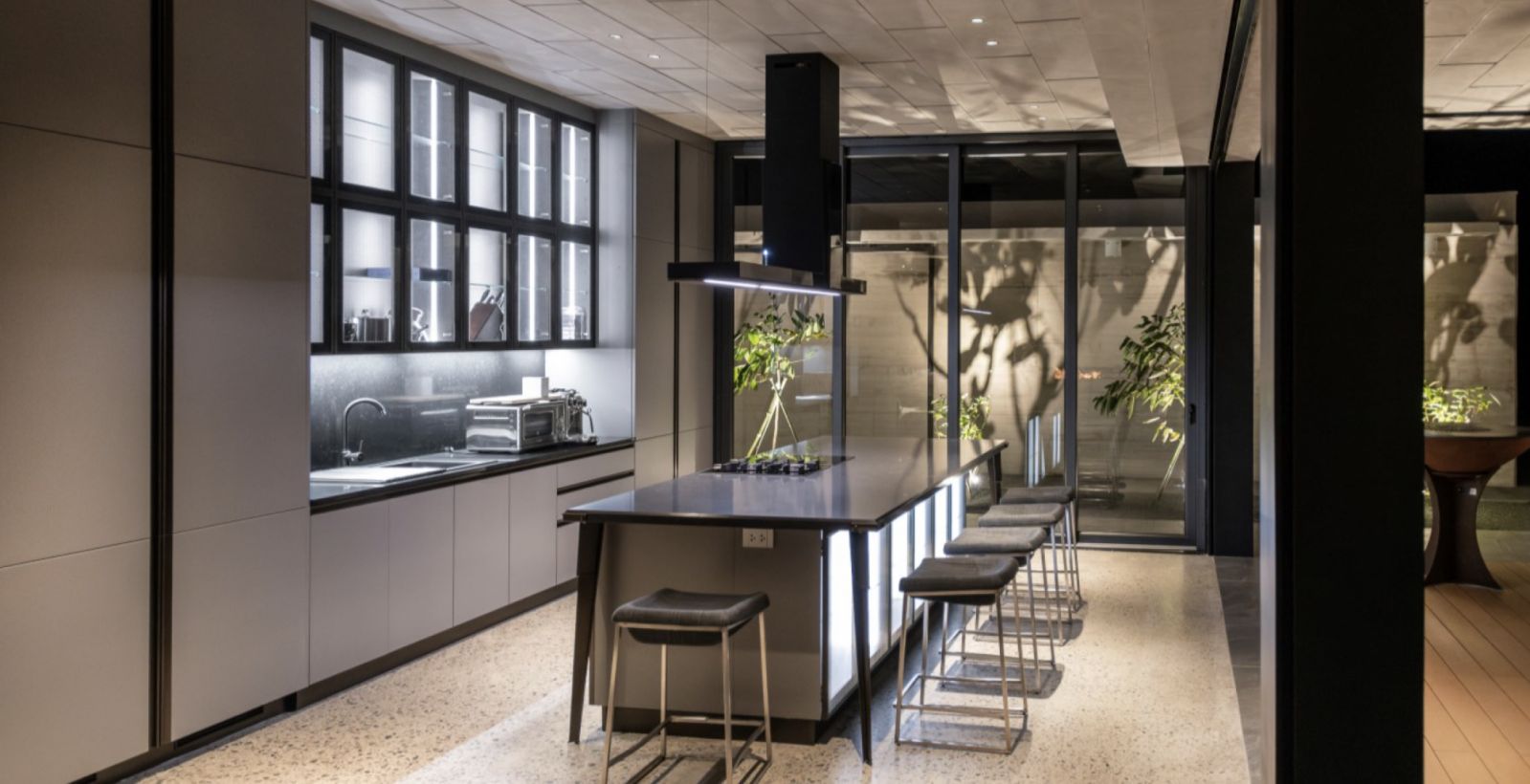 The kitchen of PK House