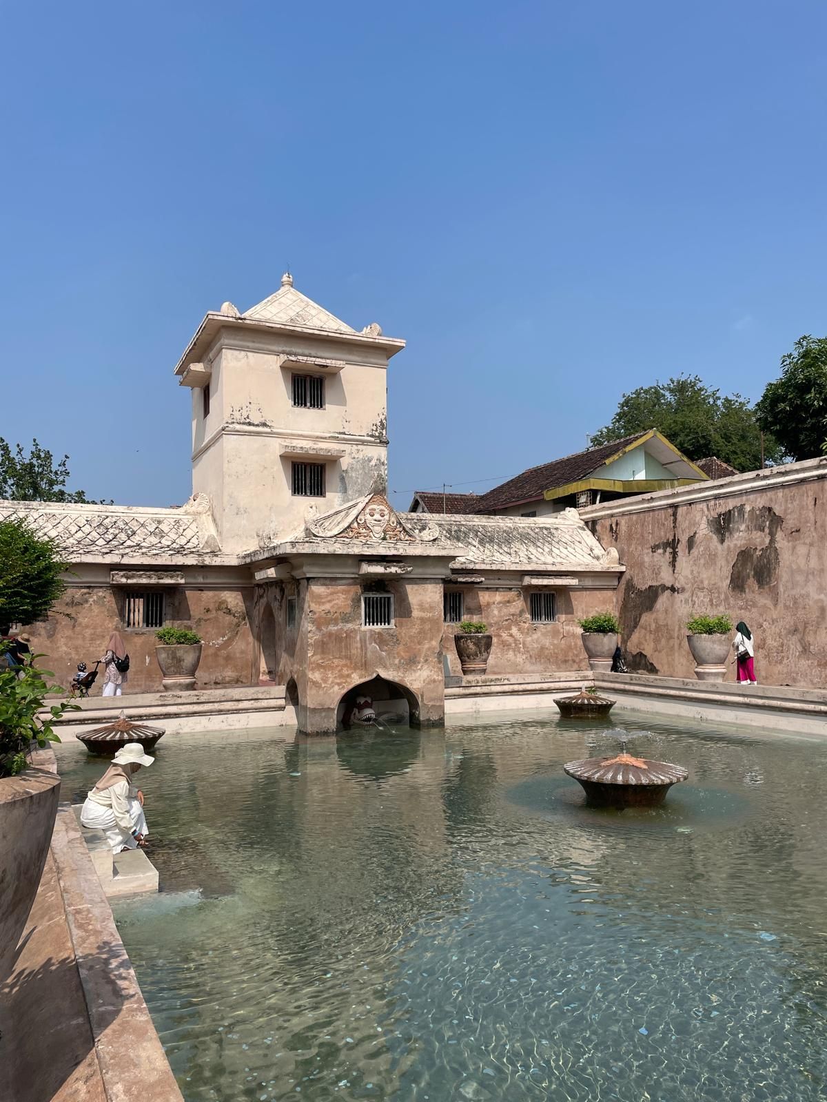 Taman Sari, the former royal garden of the Yogyakarta Sultanate