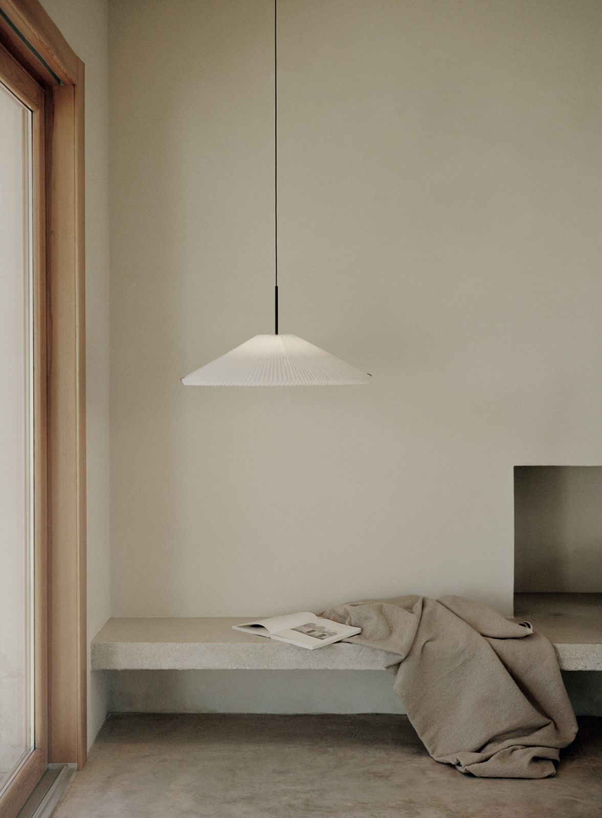 New Works’ Nebra lamps can be adjusted upwards or downwards