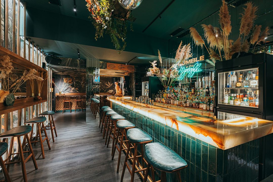 The interior of The Bar In Front Of The Bar in Athens which was awarded 51st place on The World’s 50 Best Bars 51-100 list (Photo: Instagram / @the.bar.in.front.of.the.bar)