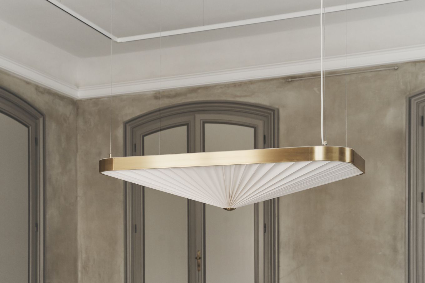 Le Klint’s Celine lamp was originally designed for the reopening of Designmuseum Danmark