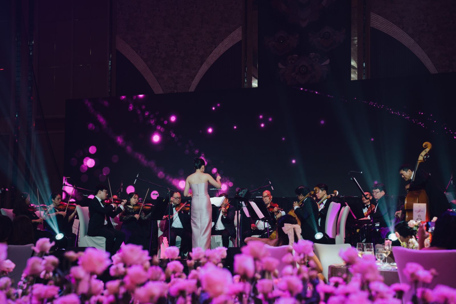 Anya Lagman with the Philippine Philharmonic Orchestra