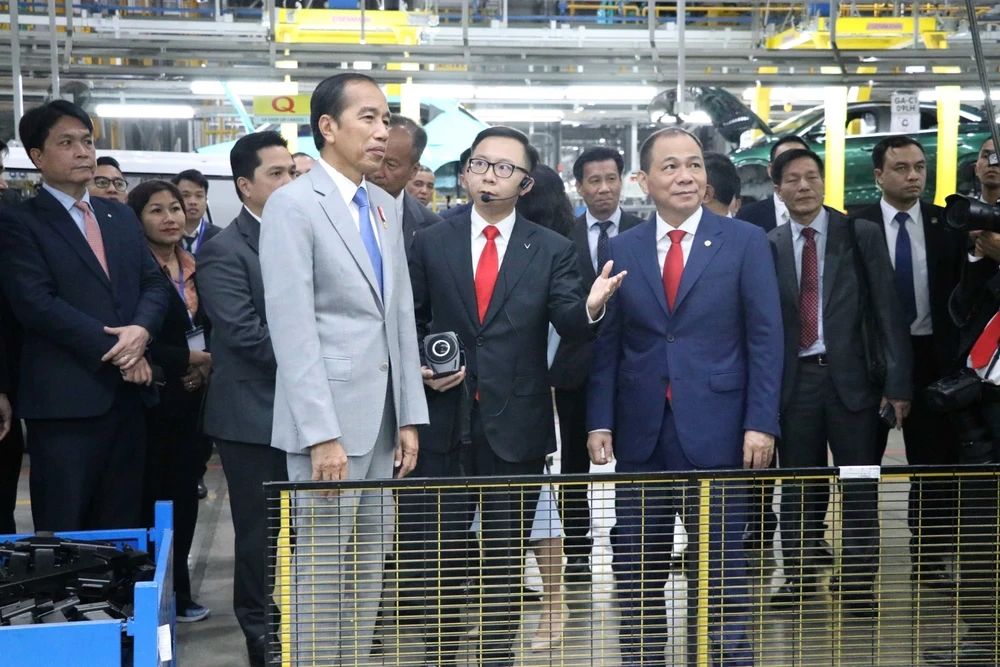 Quan Anh welcomes the Indonesian Prime Minister to Hai Phong