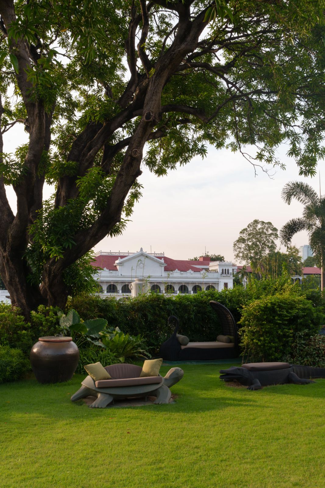 A view of the Malacañang Palace from the house (Photo by Ian Santos)