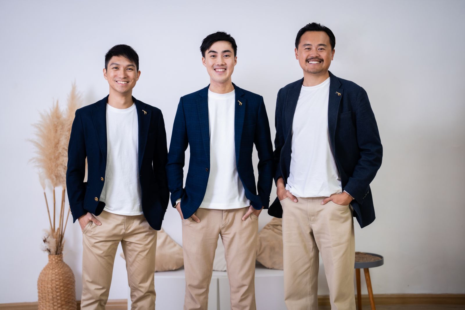 The co-founders of Hong Kong charity Just Feel which specialises in enhancing students’ emotional well-being: Raymond Yang, Matthew Kwok and Anthony Ngai (Photo: Just Feel)