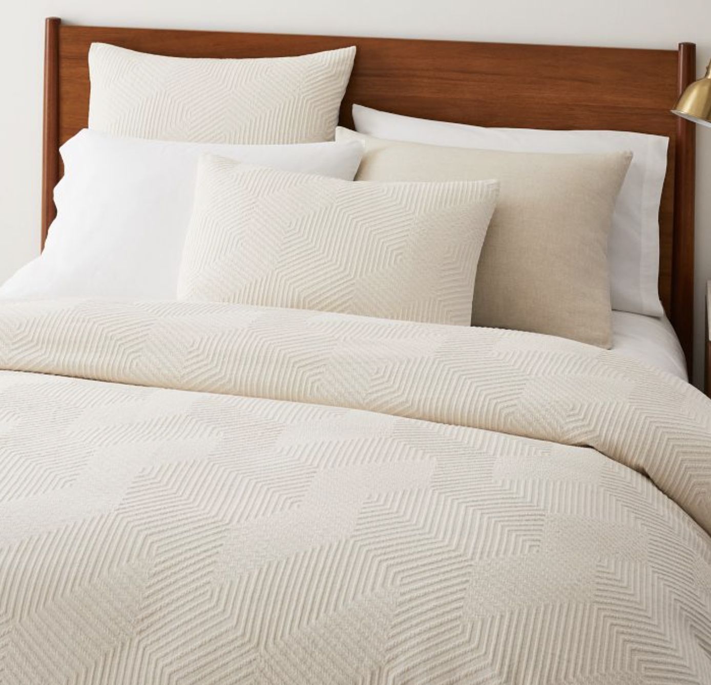 West Elm Modern Geo Duvet Cover