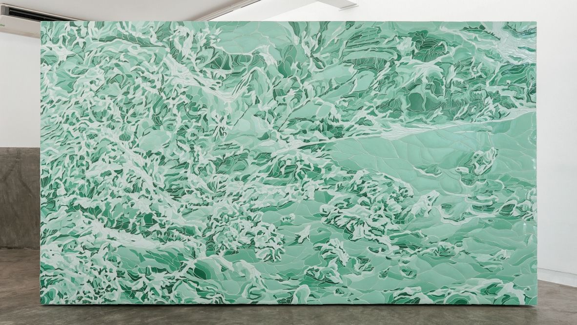 Pham Minh Hieu, left panel of the work Somewhere (duo) (2024) (Photo: Studio Pham Minh Hieu, Galerie Quynh)